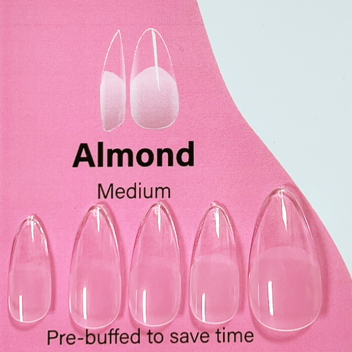 Medium Almond Gel Tips