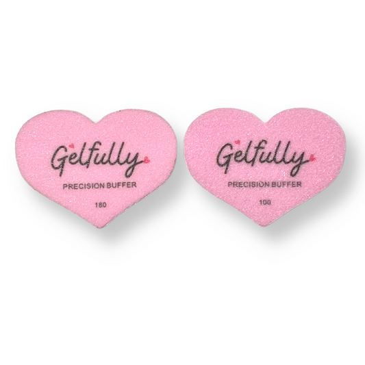 100/180 Precision Heart Shaped Buffers (10 Pack)