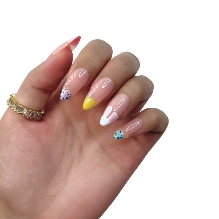 Medium Almond Gel Tips